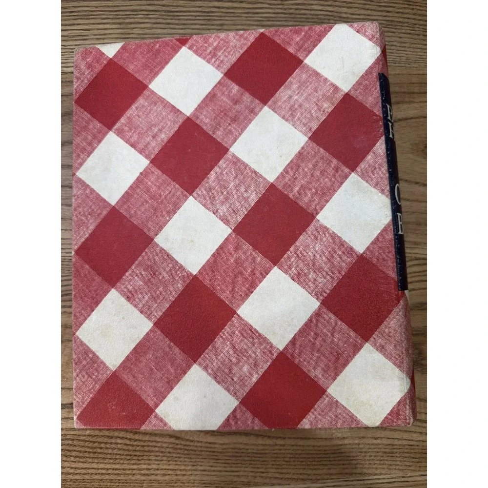 Better Homes & Gardens New Cook Book 1968 Edition Red Gingham Hardcover Vintage